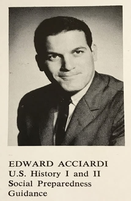 Edward Acciardi 1963